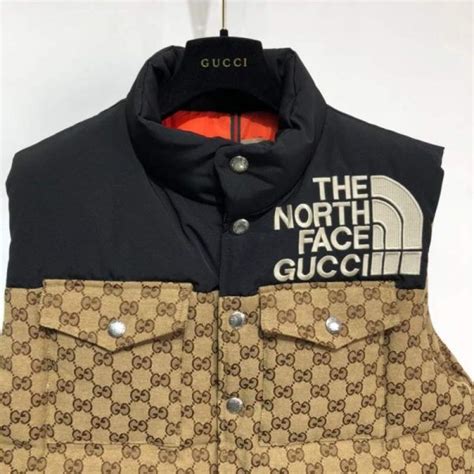 north face gucci baseball cap|north face gucci puffer vest.